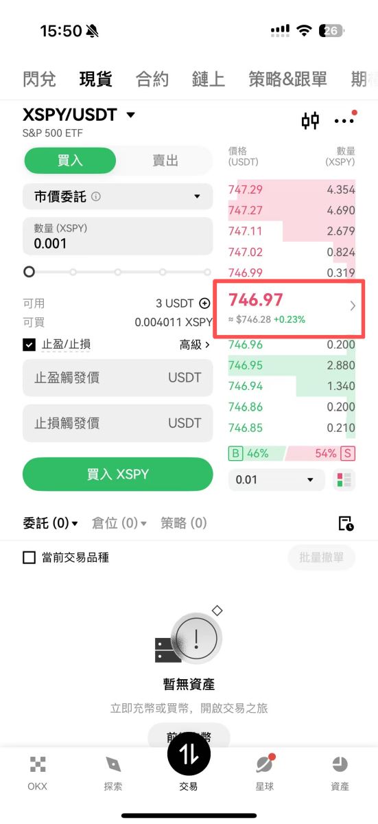 欧易OKX统一代币化美股购买指南