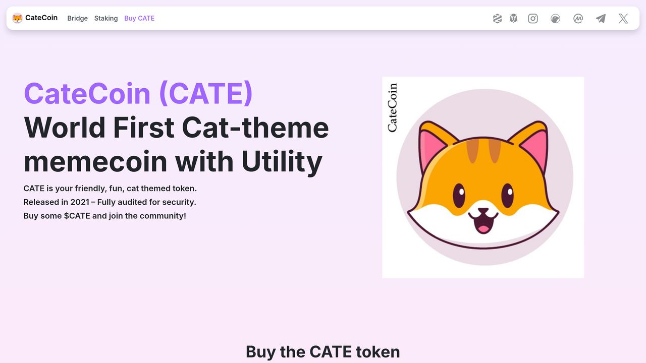 什么是CateCoin (CATE)？