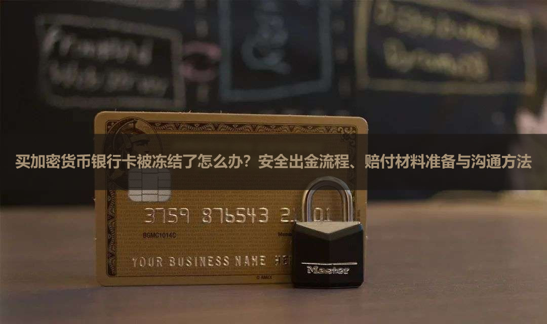 买加密货币银行卡被冻结了怎么办？安全出金流程、赔付材料准备与沟通方法