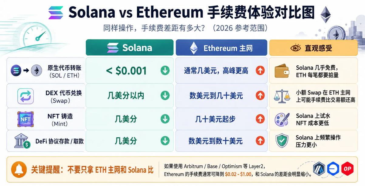 Solana和以太坊新手该如何选择