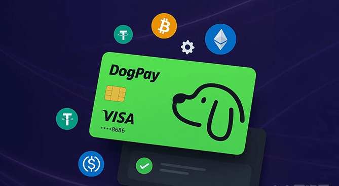 DogPay：消费出金 U 卡+个人美国数字银行