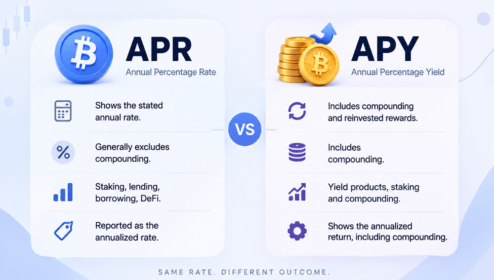 加密货币APR是什么？年度百分比率（APR）完整解析