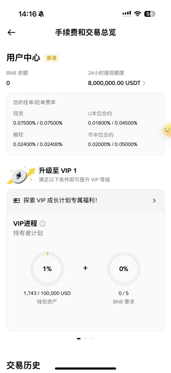 币安手续费查看和计算方法