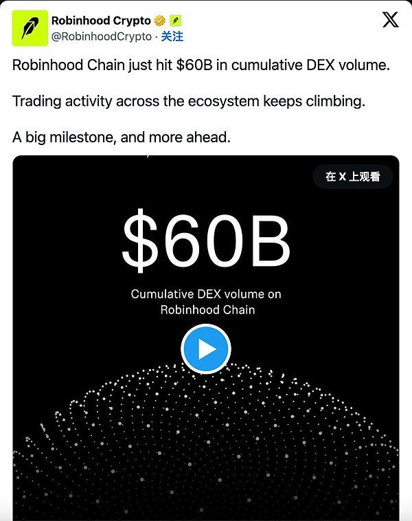 Robinhood布局链上金融：代币化全品类资产+AI 智能体交易，监管成最大阻碍