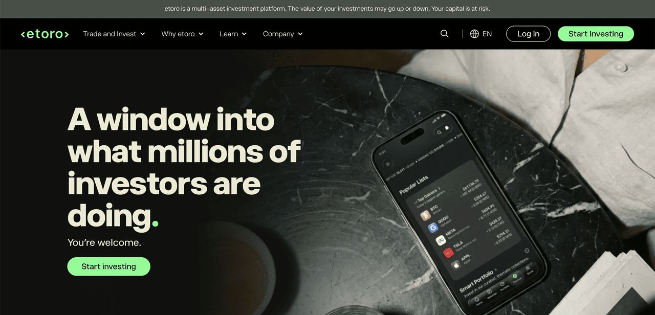 5. eToro