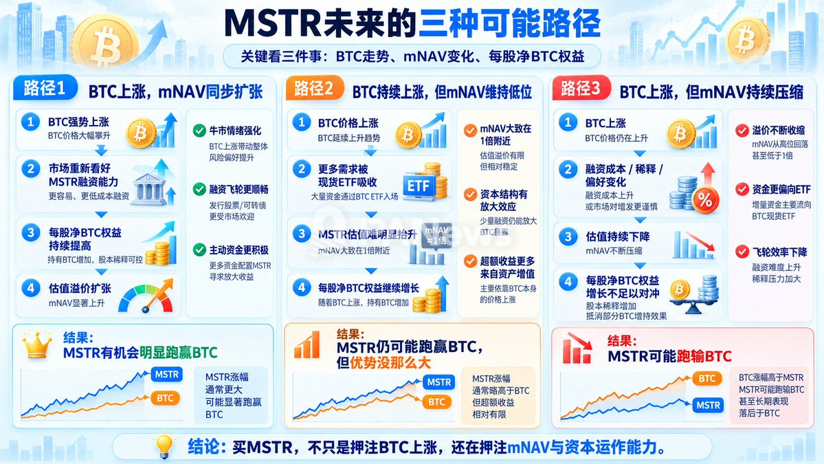 BTC和MSTR：为什么还要买MSTR而不是直接买比特币ETF？