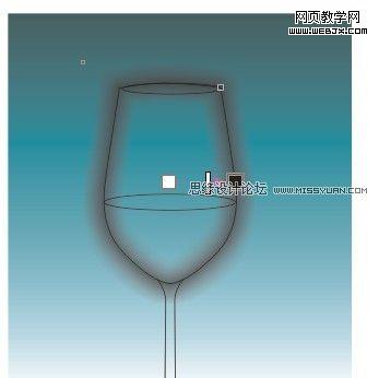 CorelDRAW 制作高雅的高脚红酒杯