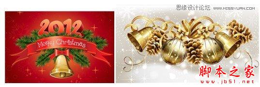CorelDraW制作漂亮时尚的圣诞节海报,脚本之家