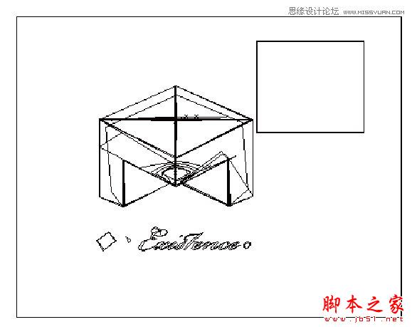 Illustrator制作超有质感立体矢量LOGO,脚本之家