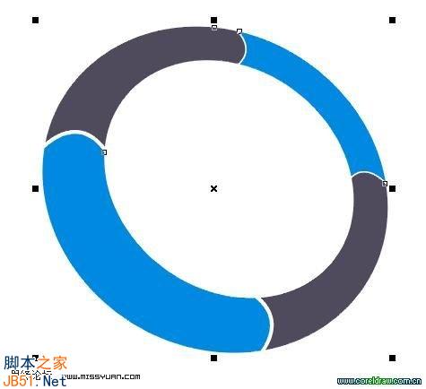 CorelDraw(CDR)设计制作一个有质感的视频播放图标实例教程