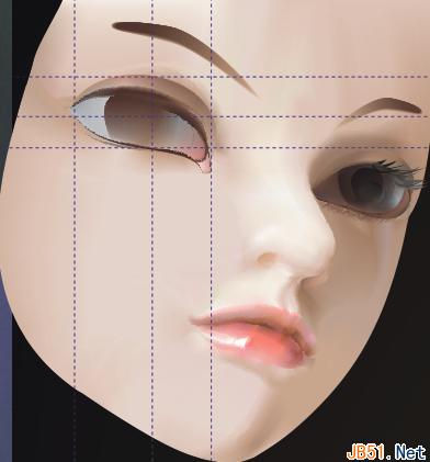 CorelDRAW(CDR) X3设计绘制3D美女(MM)图片的实例教程