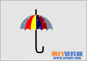 如何巧用CorelDraw绘制小雨伞 