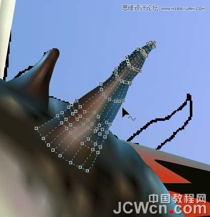 CorelDRAW巧用网格工具绘制恶魔谷插画,