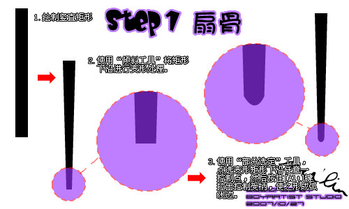 Fireworks教程：绘制夏天清凉折扇