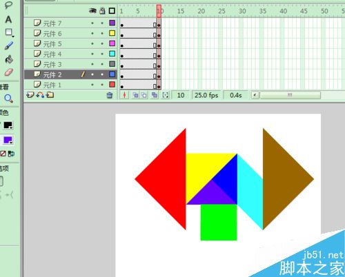 FLASH七巧板动画