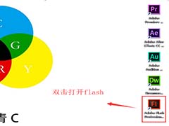 flash怎么制作一幅画轴打开的动画?