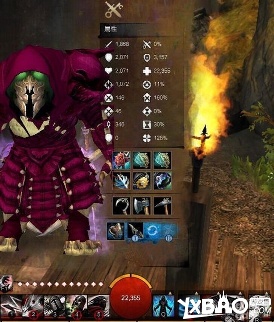 激战2肉盾流盗贼世界战场加点及技巧攻略