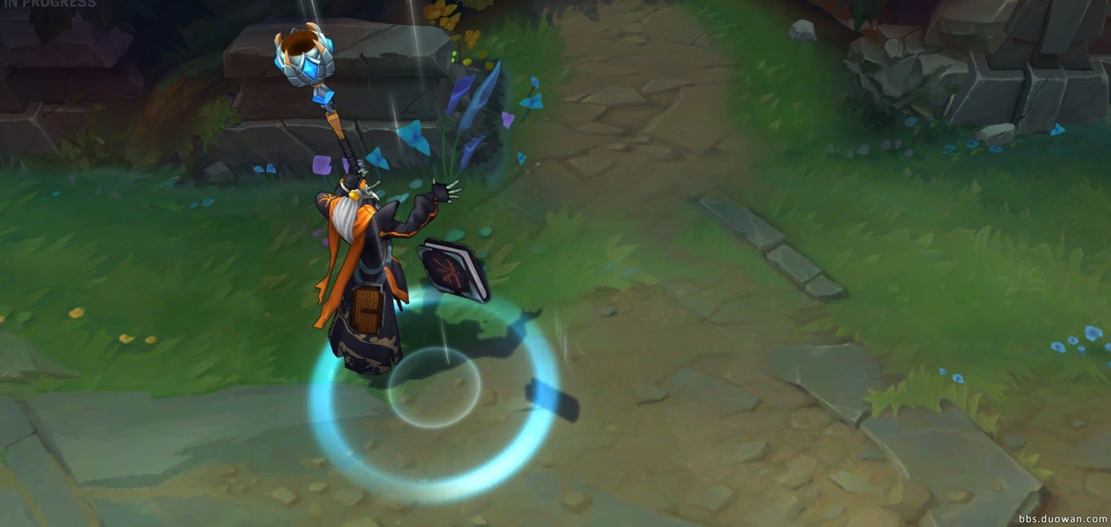 fnatic卡尔萨斯-他获得了一个全新fnatic式样的长袍,并且在法杖顶端有