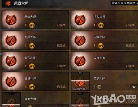 《激战2》陆地武器大师成就攻略