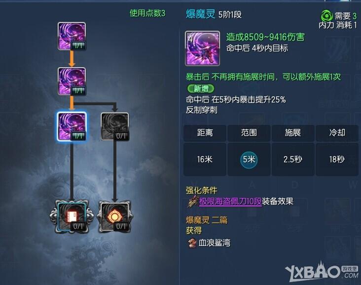 《剑灵》咒术师PVE单体攻击输出加点攻略