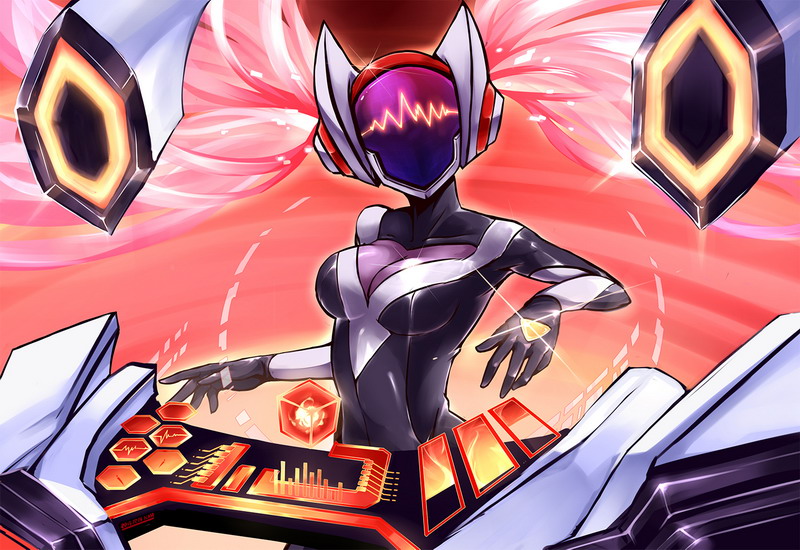 lol琴女dj皮肤同人美图欣赏