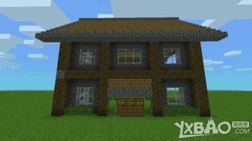 我的世界手机版双层木屋制作教程