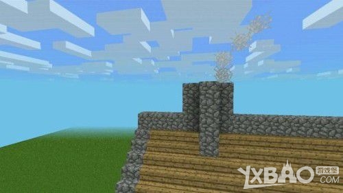 我的世界手机版双层木屋制作教程