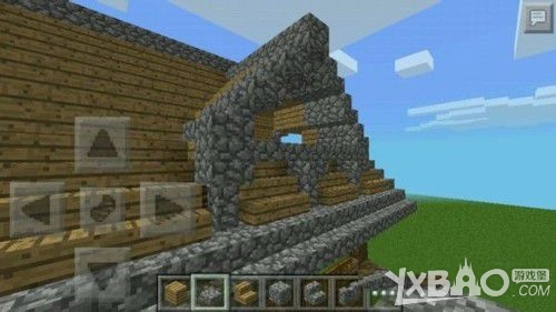 我的世界手机版双层木屋制作教程