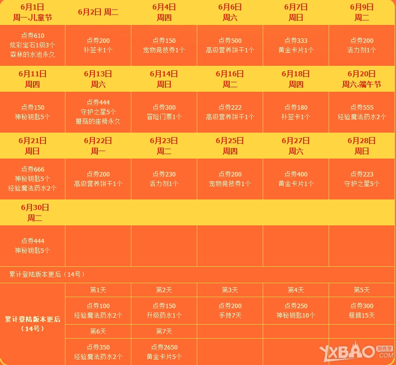 《QQ炫舞》6月回馈大汇总