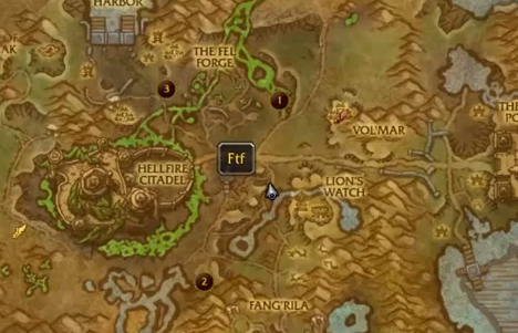 网络游戏,魔兽世界6.2要塞法师塔传送塔纳安丛林位置一览,游戏攻略