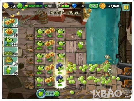 植物大战僵尸2海盗港湾中文版第9关通关攻略