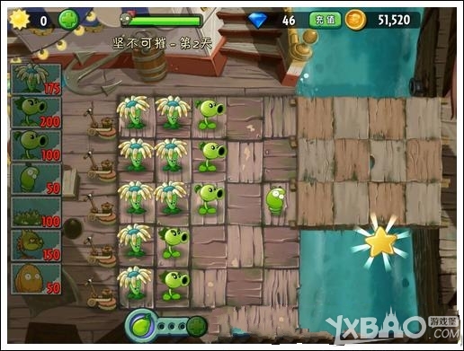 植物大战僵尸2海盗港湾坚不可摧攻略