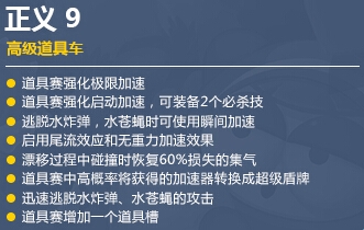 网络游戏,跑跑卡丁车正义9什么时候可以买_跑跑卡丁车正义9属性一览,游戏攻略