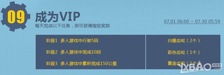 《跑跑卡丁车》7.1~7.8活动介绍