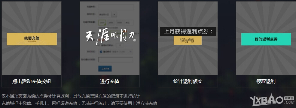 网络游戏,天涯明月刀心悦充值返利活动详情_心悦充值返利活动奖励有哪些,游戏攻略