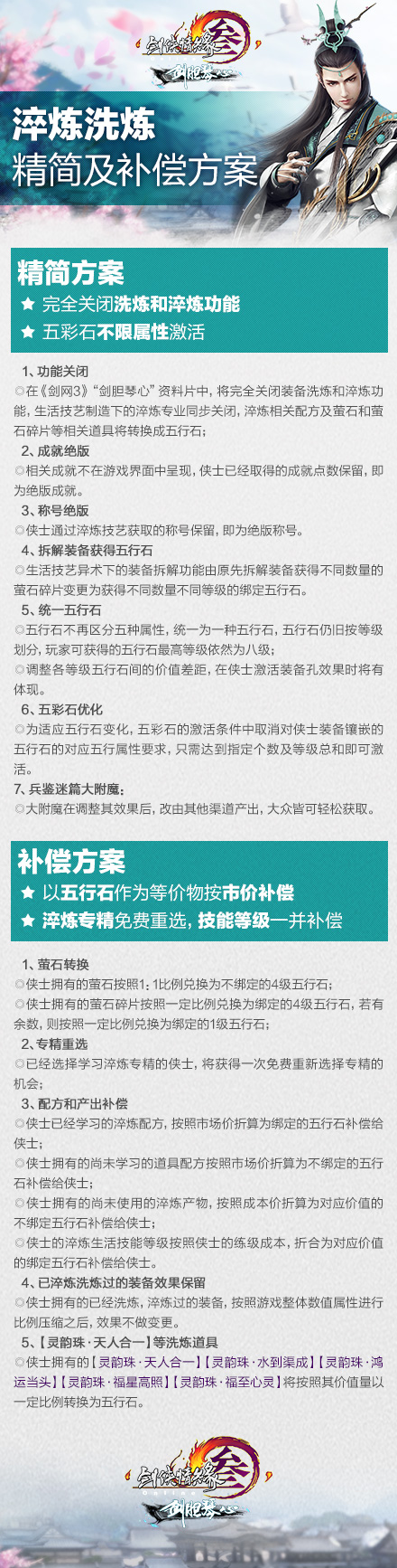 剑网3淬炼不见了怎么办 淬炼补偿公告