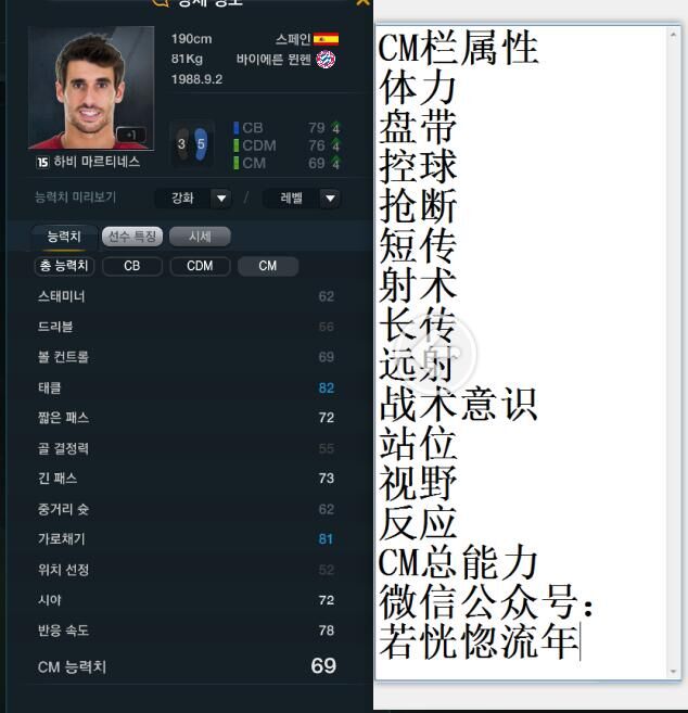 网络游戏,FIFAOnline3 韩服15赛季卡中场球员数据一览,游戏攻略