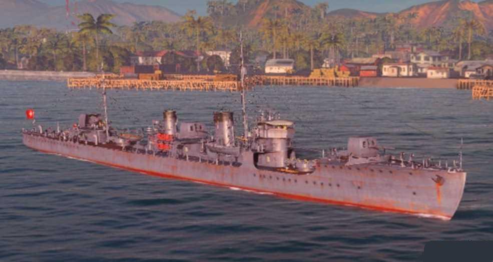 战舰世界R系2级驱逐舰海风操作攻略