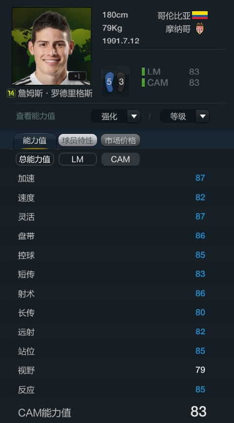 网络游戏,FIFAOnline3 绿茵继承者一期 J罗全方位解析,游戏攻略