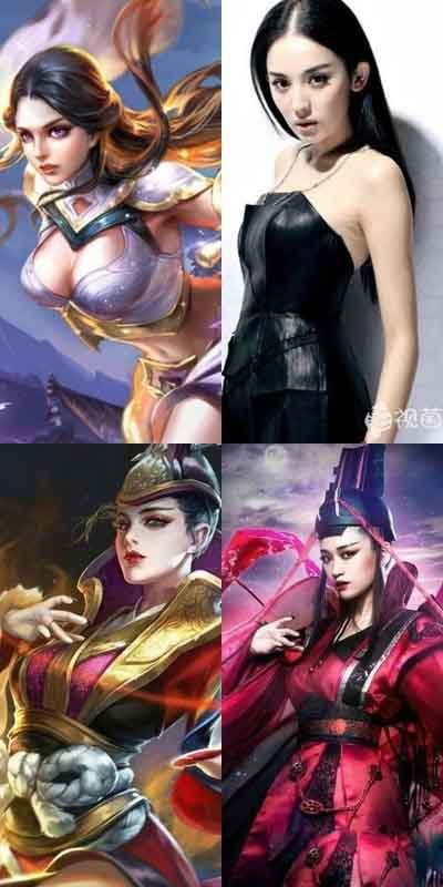 《王者荣耀》中的明星脸 你认识哪几个