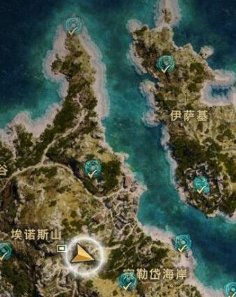 刺客信条奥德赛新手村隐藏氪金地图介绍