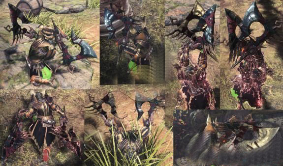 《怪物猎人：世界》双斧替换角龙双刀MOD