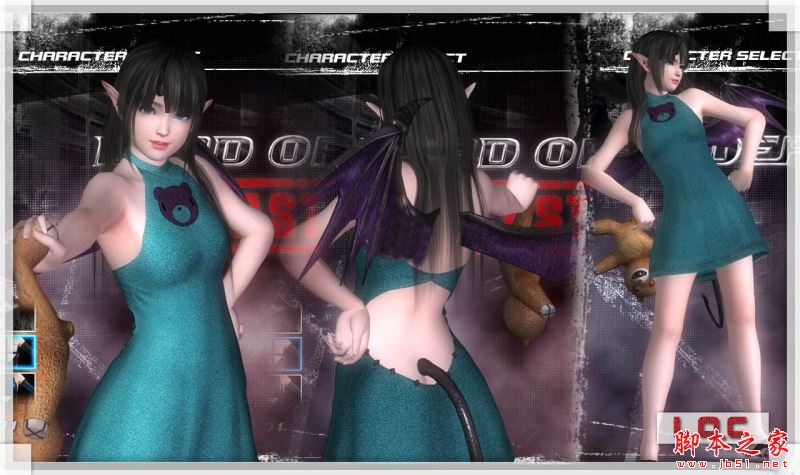 《死或生5：最后一战》Marie小恶魔爆衣服装MOD