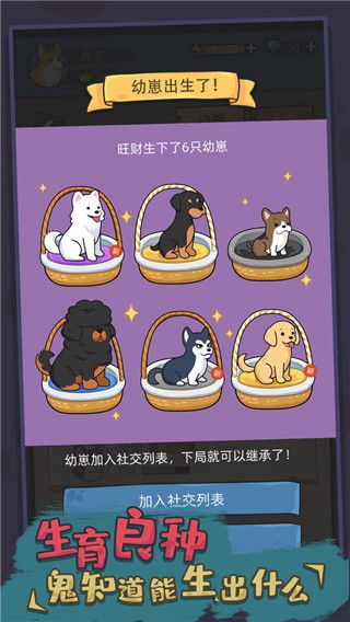 狗生模拟器手游官方版(文字休闲模拟养成类游戏) v1.0.9 安卓版