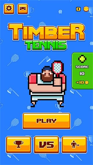 像素网球游戏官方版(网球竞技类手游) Timber Tennis v1.0.38 安卓版