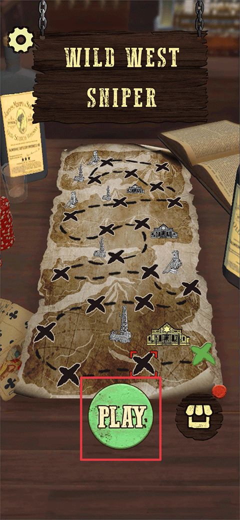 狂野西部狙击手游戏正版(FPS动作射击手游) Wild West Sniper v1.2.1 安卓版