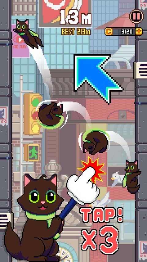 喵星人跳跃手游最新版(像素风竖版跳跃游戏) Cat Jump v1.1.330 安卓版