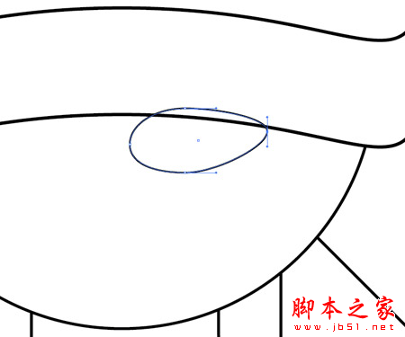 AI绘制卡通士兵图标