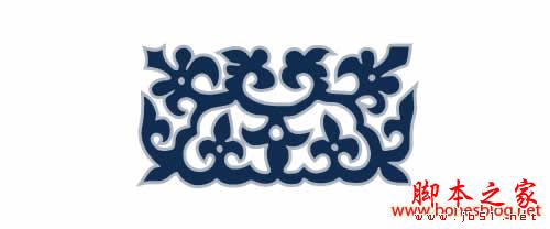 Illustrator精细绘制青花瓷盘三维效果图