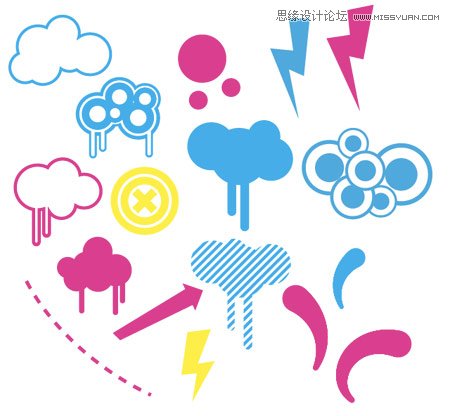 Illustrator结合PS设计时尚的花纹插画教程